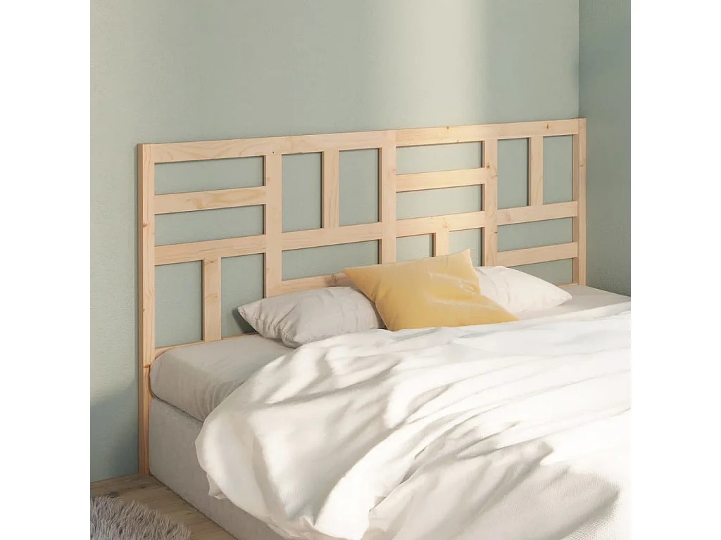 Hoofdbord | Hoofdeinde 186x4x104 cm massief grenenhout