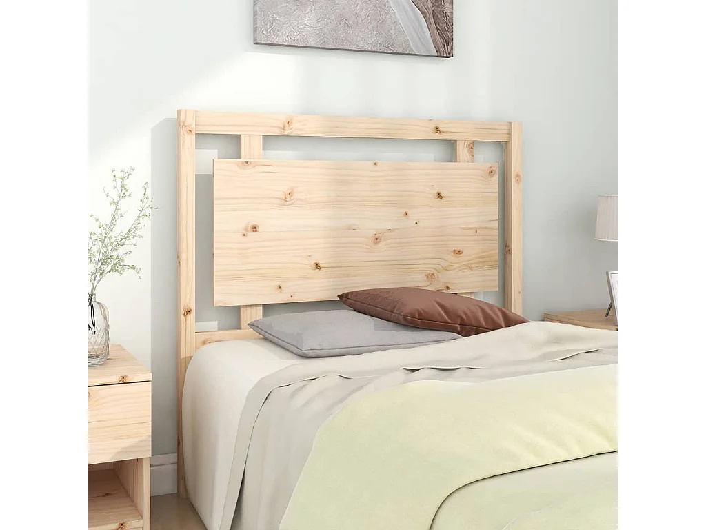 Hoofdbord | Hoofdeinde 105,5x4x100 cm massief grenenhout