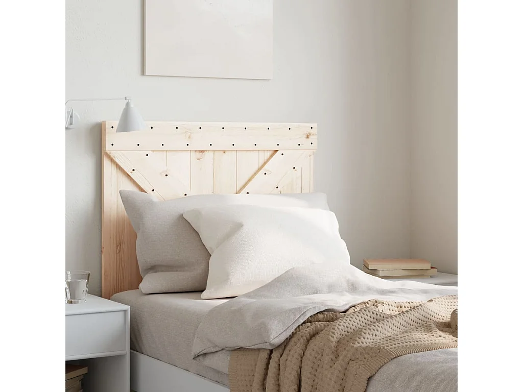Hoofdbord | Hoofdeinde 80x104 cm massief grenenhout