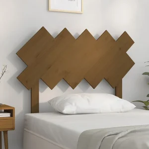 Hoofdbord | Hoofdeinde 104x3x80,5 cm massief grenenhout honingbruin Hoofdbord | Hoofdeinde 104x3x80,5 cm massief grenenhout honingbruin