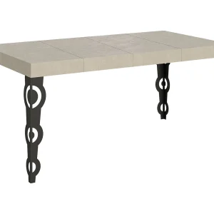 Karamay Premium Kasjmier Uitschuifbare Tafel 140/400×90 cm met Antraciet Poten Karamay Premium Kasjmier Uitschuifbare Tafel 140/400×90 cm met Antraciet Poten