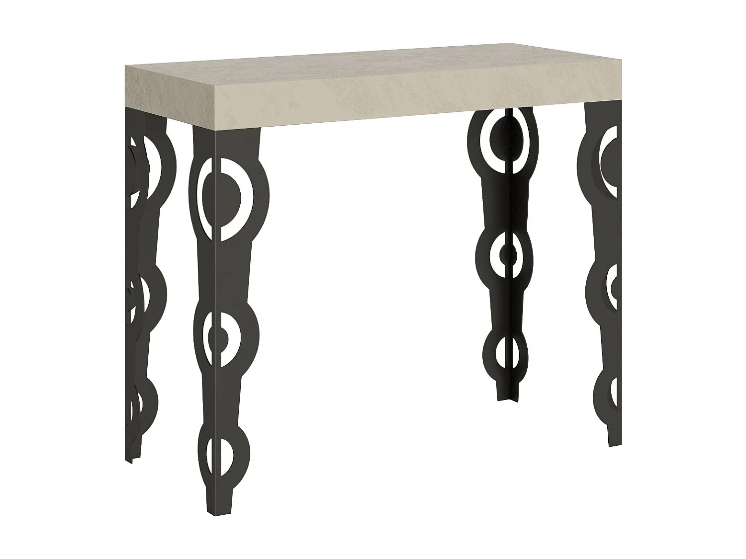 Karamay Premium Cashmere Uitschuifbare Consoletafel 90x40/300 cm