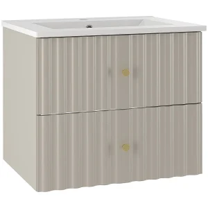 Izae Cachemire enkel wastafelmeubel met inzet 60cm