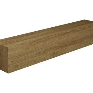Idao Hout 3-deurs TV-element voor wandmontage 160 cm Idao Hout 3-deurs TV-element voor wandmontage 160 cm
