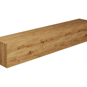 Idao licht hout 3-deurs TV-element voor wandmontage 160 cm Idao licht hout 3-deurs TV-element voor wandmontage 160 cm