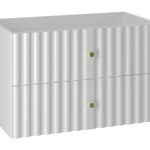 Meuble sous-vasque 80cm Izae Blanc Meuble sous-vasque 80cm Izae Blanc