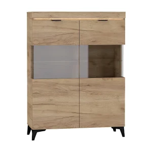 Ruben Hout 2-deurs LED servieskast Ruben Hout 2-deurs LED servieskast