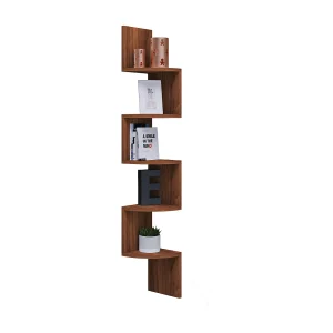 Houten wandplank deco hoekplank Mintis Houten wandplank deco hoekplank Mintis