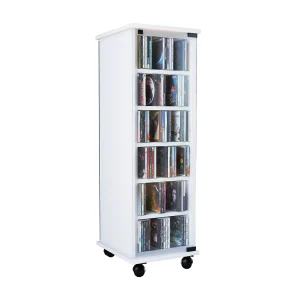 Houten CD DVD Stand Plank Valenza Glas Deur Houten CD DVD Stand Plank Valenza Glas Deur