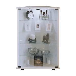 Houten glazen hoek vitrine vitrine case Jecka L Houten glazen hoek vitrine vitrine case Jecka L