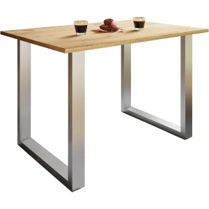 Houten Eettafel Keukentafel Xona U 110×50