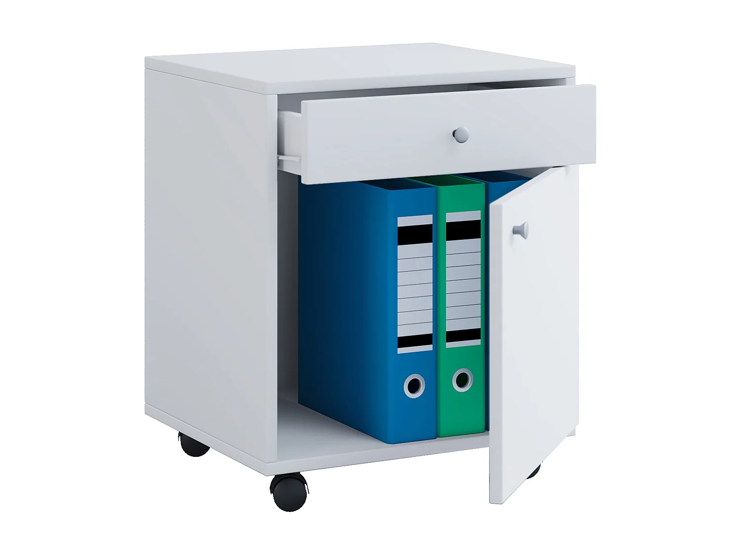 Houten rolcontainer kantoorlade Masola