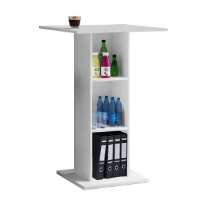 Hout staande bureau luidspreker bureau staande tafel Bofus Hout staande bureau luidspreker bureau staande tafel Bofus