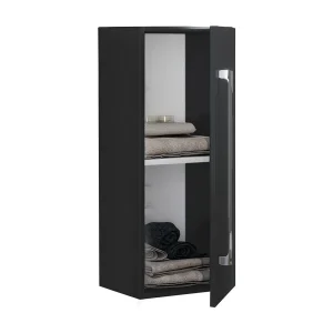 Houten badkamermeubilair Midi-kastrank Badinos D