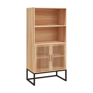 Hoge kast 60x35x125 cm bewerkt hout Hoge kast 60x35x125 cm bewerkt hout