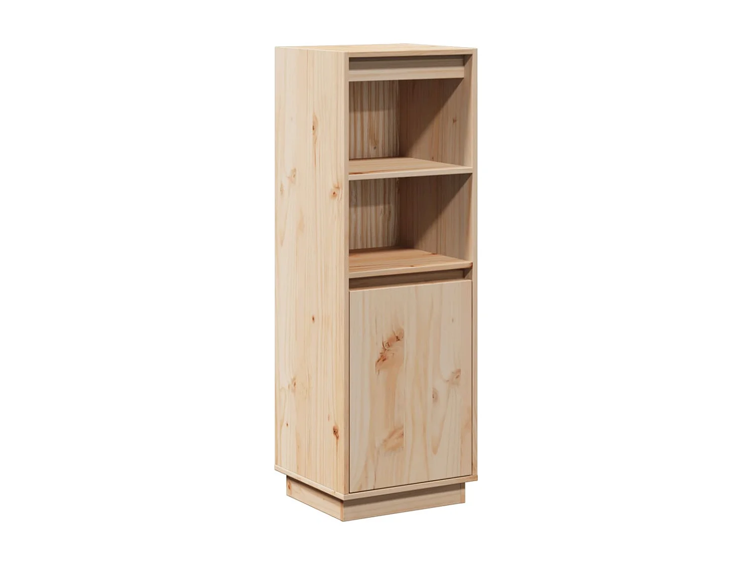 Hoge kast 37x34x110 cm massief grenenhout