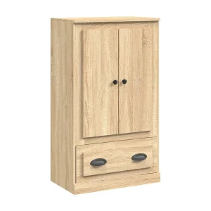 Hoge kast 60×35,5×103,5 cm bewerkt hout sonoma eikenkleurig Hoge kast 60×35,5×103,5 cm bewerkt hout sonoma eikenkleurig