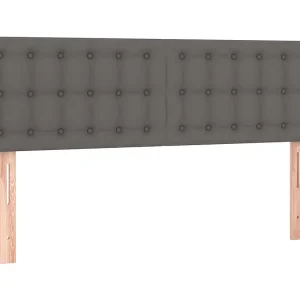 Hoofdborden 144x5x78/88 cm kunstleer grijs Hoofdborden 144x5x78/88 cm kunstleer grijs