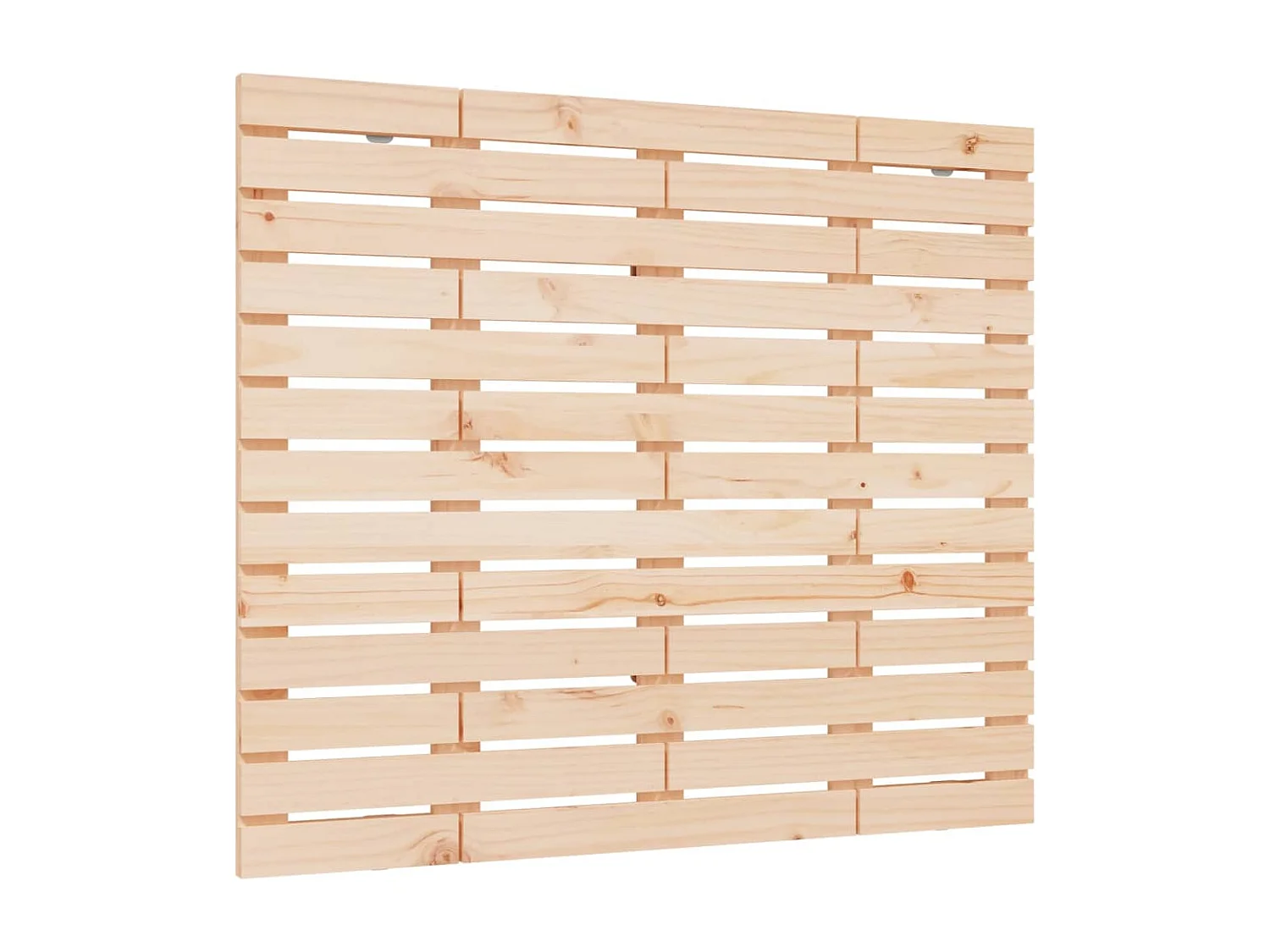 Hoofdbord wandmontage 146x3x91,5 cm massief grenenhout