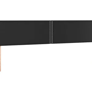 Hoofdborden 160x5x78/88 cm kunstleer zwart Hoofdborden 160x5x78/88 cm kunstleer zwart