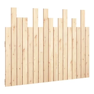 Hoofdbord wandmontage 108x3x80 cm massief grenenhout Hoofdbord wandmontage 108x3x80 cm massief grenenhout