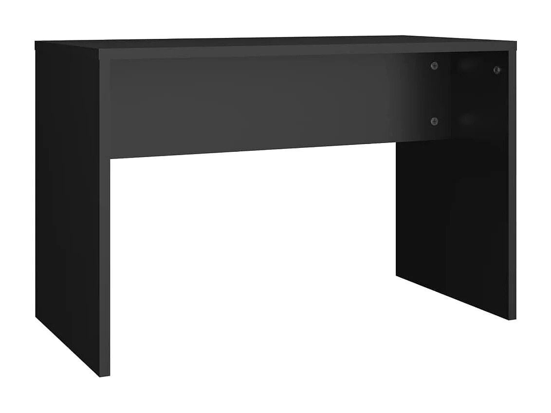 Kaptafelkruk 70x35x45 cm bewerkt hout zwart