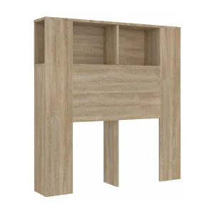Hoofdbordkast 100×18,5×102,5 cm sonoma eikenkleurig