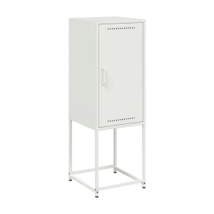 Hoge kast 36x39x107 cm staal wit Hoge kast 36x39x107 cm staal wit