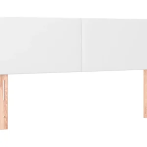 Hoofdborden 144x5x78/88 cm kunstleer wit Hoofdborden 144x5x78/88 cm kunstleer wit