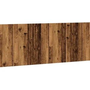 Hoofdbord wandmodel 240×1,5×80 cm bewerkt hout oud houtkleurig Hoofdbord wandmodel 240×1,5×80 cm bewerkt hout oud houtkleurig