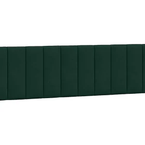 Hoofdbordkussen "Hanko" 180 cm fluweel donkergroen Hoofdbordkussen "Hanko" 180 cm fluweel donkergroen