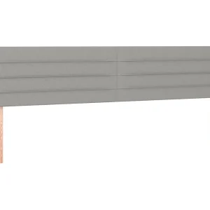 Hoofdborden 160x5x78/88 cm stof lichtgrijs Hoofdborden 160x5x78/88 cm stof lichtgrijs