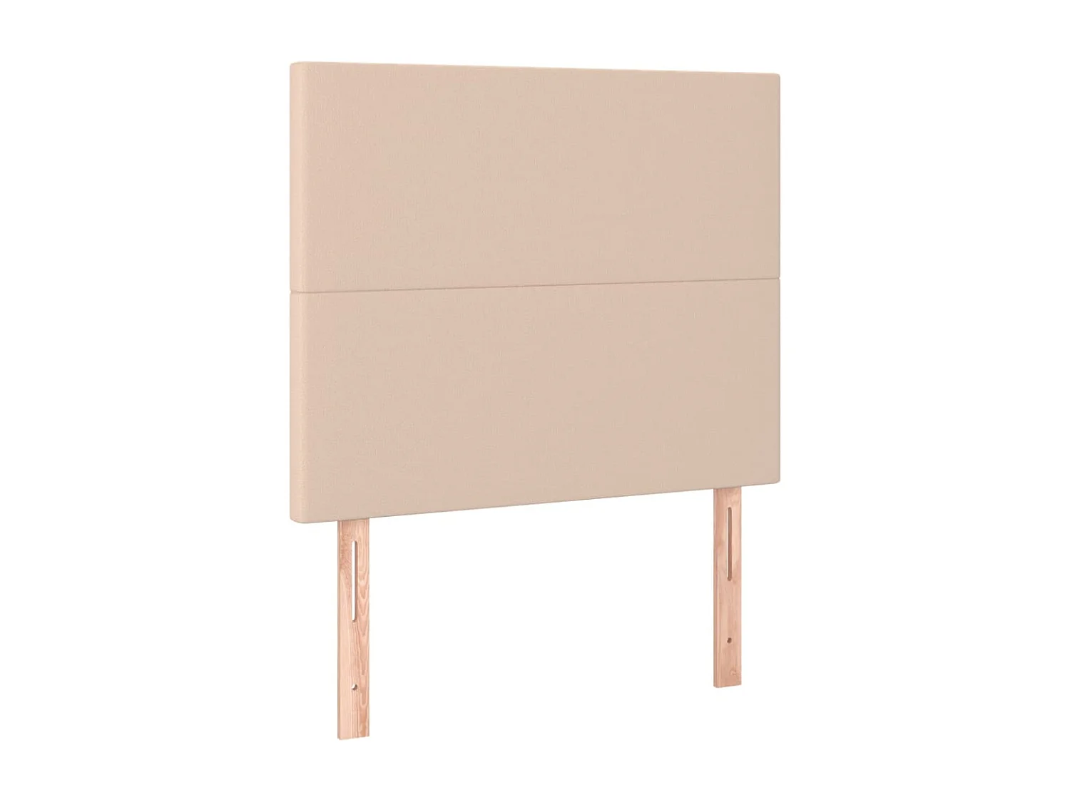 Hoofdbord cappuccino 100x5x118/128 cm Kunstleer