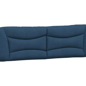 Hoofdbordkussen "Hvar" 180 cm stof blauw Hoofdbordkussen "Hvar" 180 cm stof blauw