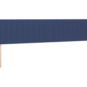 Hoofdborden 160x5x78/88 cm stof blauw Hoofdborden 160x5x78/88 cm stof blauw