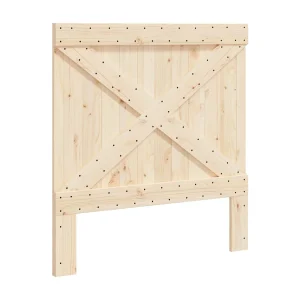 Hoofdbord 100×104 cm massief grenenhout