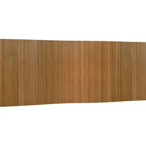 Kamerscherm breedte 600 cm hoogte 165 cm bamboe bruin Kamerscherm breedte 600 cm hoogte 165 cm bamboe bruin