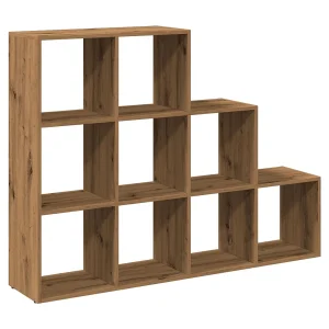 Kamerscherm / boekenkast 137,5x29x103,5 cm hout artisanaal eik Kamerscherm / boekenkast 137,5x29x103,5 cm hout artisanaal eik
