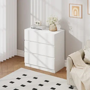 Kast met 3 Lades – met zachte sluitmechanisme – opbergmeubel – 70x40x73cm Kast met 3 Lades – met zachte sluitmechanisme – opbergmeubel – 70x40x73cm