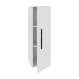 Hoge kast Kos, 1 deur, wit, 30 x 30 x 95 cm
