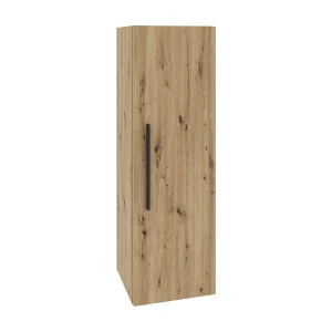 Hoge kast Kos, 1 deur, artisan eiken, 30 x 30 x 95 cm