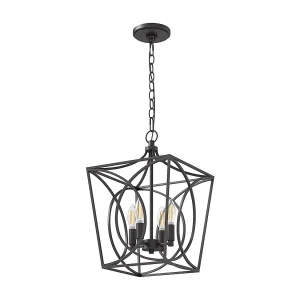Industriële metalen kroonluchters, elegante zwarte kroonluchters, geometrische vintage metalen hanglampen (E14 fitting, exclusief lampen) Industriële metalen kroonluchters, elegante zwarte kroonluchters, geometrische vintage metalen hanglampen (E14 fitting, exclusief lampen)