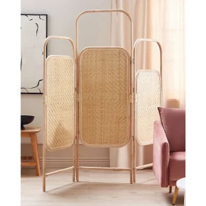 Roomdivider met 3 panelen CARPI Natuurlijk 166 cm 180 cm Roomdivider met 3 panelen CARPI Natuurlijk 166 cm 180 cm