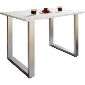 Houten Eettafel Xona U Zilver