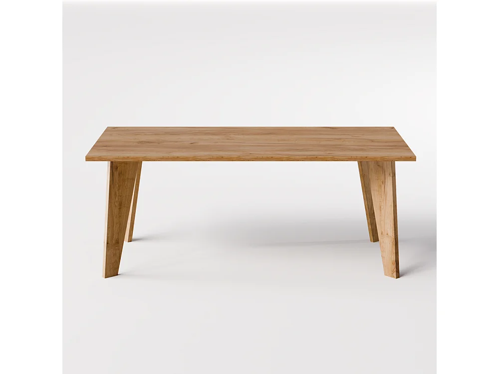 HOLT tafel 180 x 95 cm voor keuken, woonkamer, eetkamer Eiken Craft