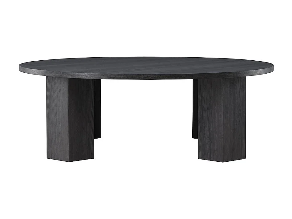 Juno salontafel Ø120cm zwart.