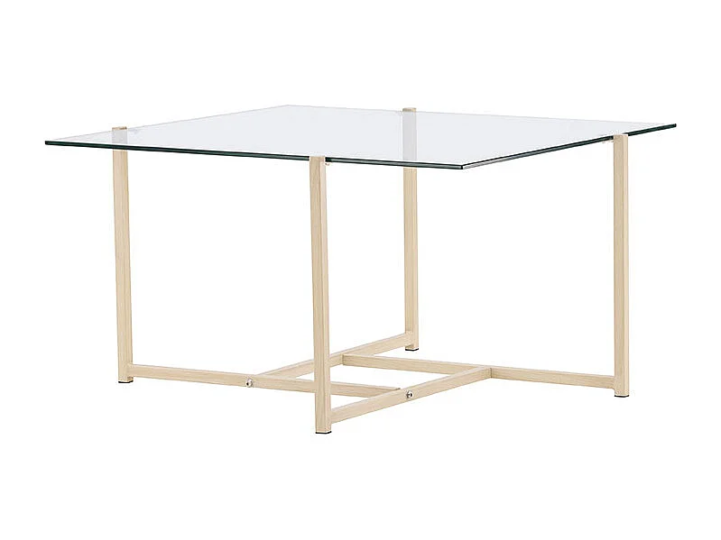 Hybrid salontafel glas.