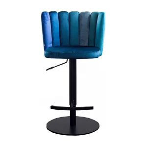 Barkruk – Blauw Fluweel – JADA