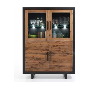 Highboard – Antraciet Hout – GONA