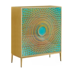Highboard – Groen Hout – LAGO